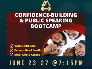 Confidence Building and Public Speaking Boot camp (1)